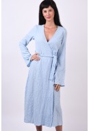 Rochie Noisy May Nmreemda Wrap Cashmere Blue